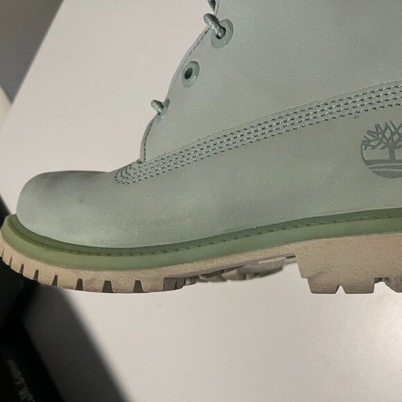 Timberland Women's Boots - Mint Green - Picture 3 of 3